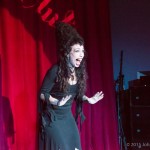 Your host. Half-Elvira, half-Liza Minelli, half-Blackstone! Three halves? MAGIC! (photo by John Huntington)