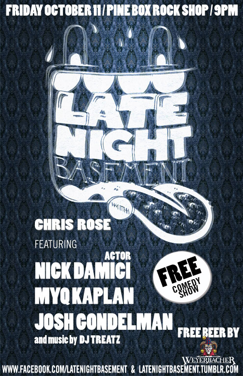 Free Comedy Night Late Night Basement Returns With Yael Stone From Orange Is The New Black