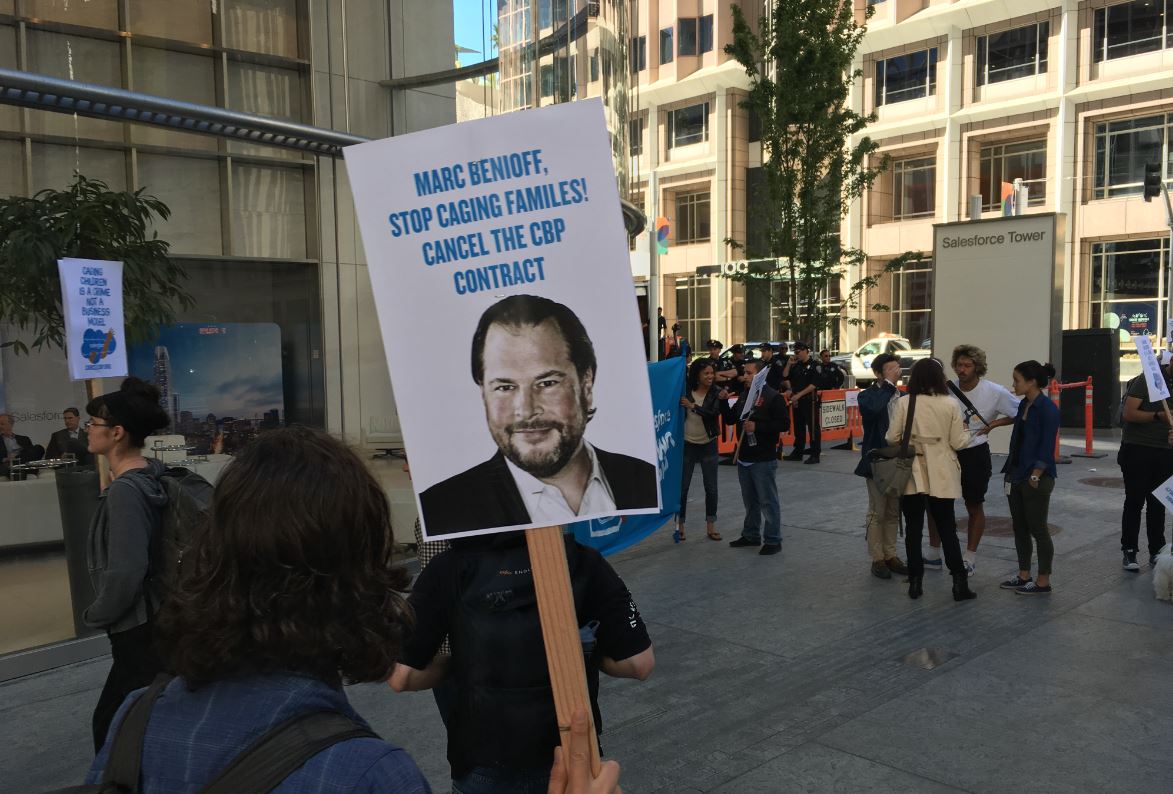 Salesforce Employees Join #TechWontBuildIt Fight | Broke Ass Stuart's ...